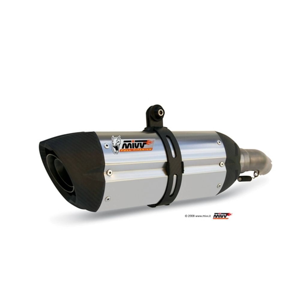 MIVV Komplettauspuffanlage Sound aus Edelstahl für YAMAHA mt-09/sp/fz-09