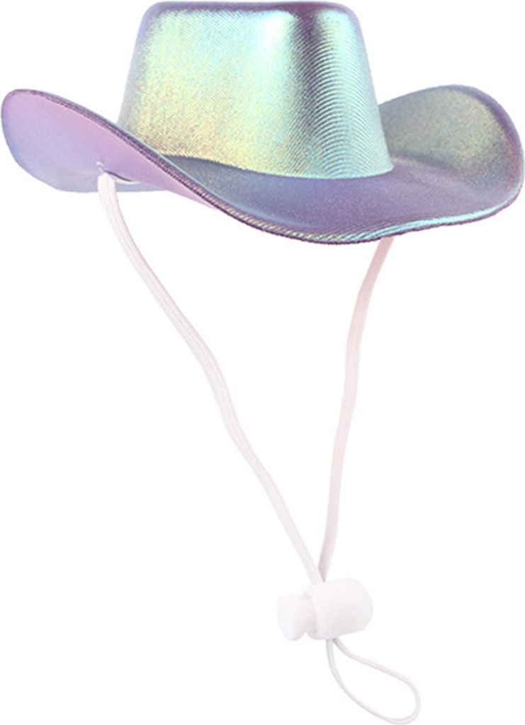 Haustier-Cowboyhut für kleine Hunde und Katzen, Cosplay-Kappe, Strand-Visierhut, Welpenkostüm, Party-Zubehör im Freien, Foto-Requisite