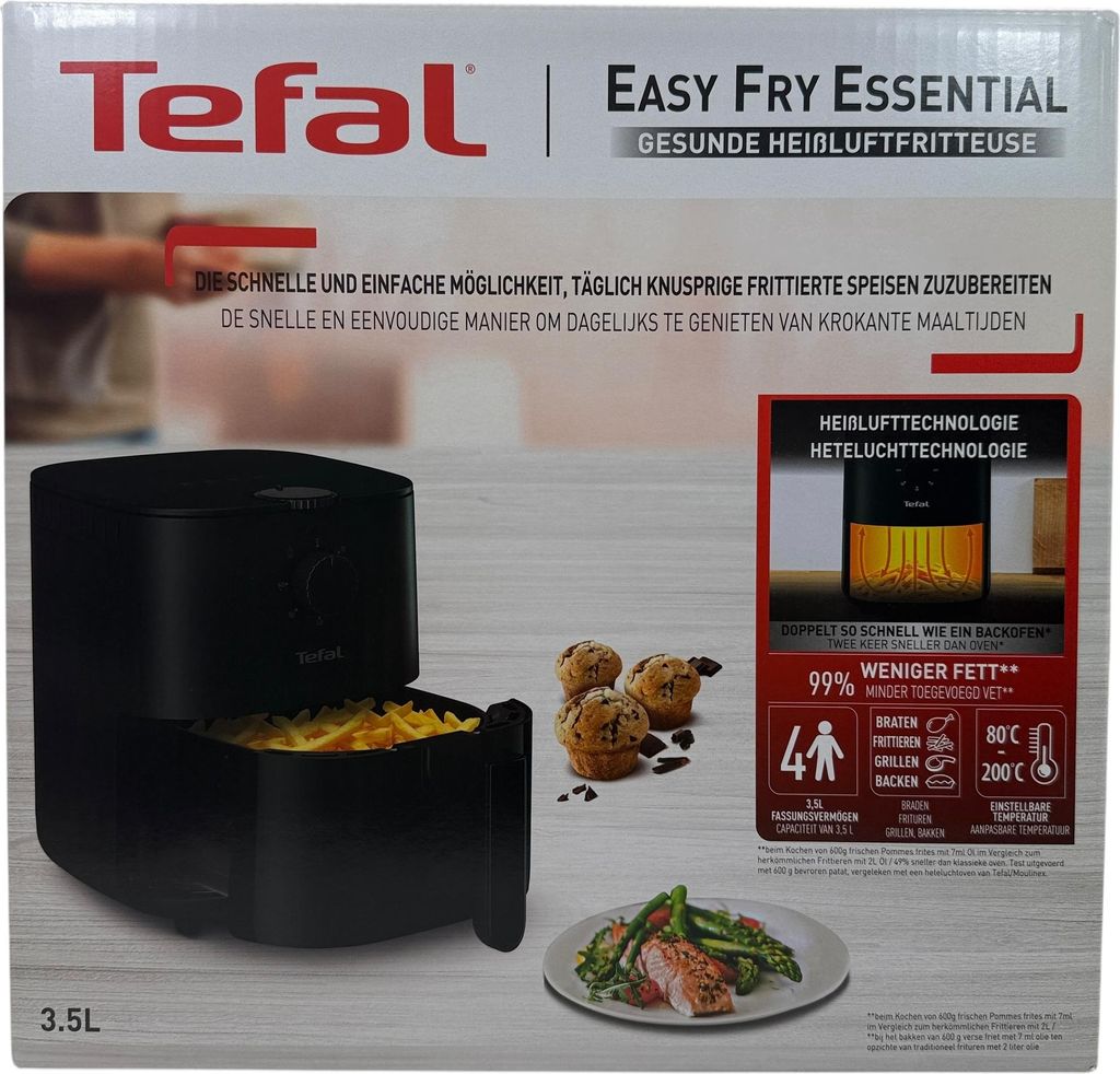 Tefal Easy Fry Essential EY1303, Horkovzdušná fritéza, 3,5 Obrázek produktu 