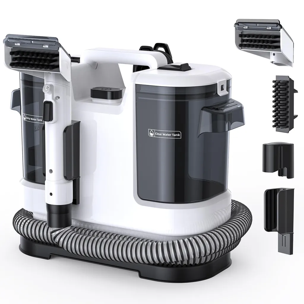 Aspirateur Tache Canapé Lubluelu V6 pour Enlever les Saletés Incrustées