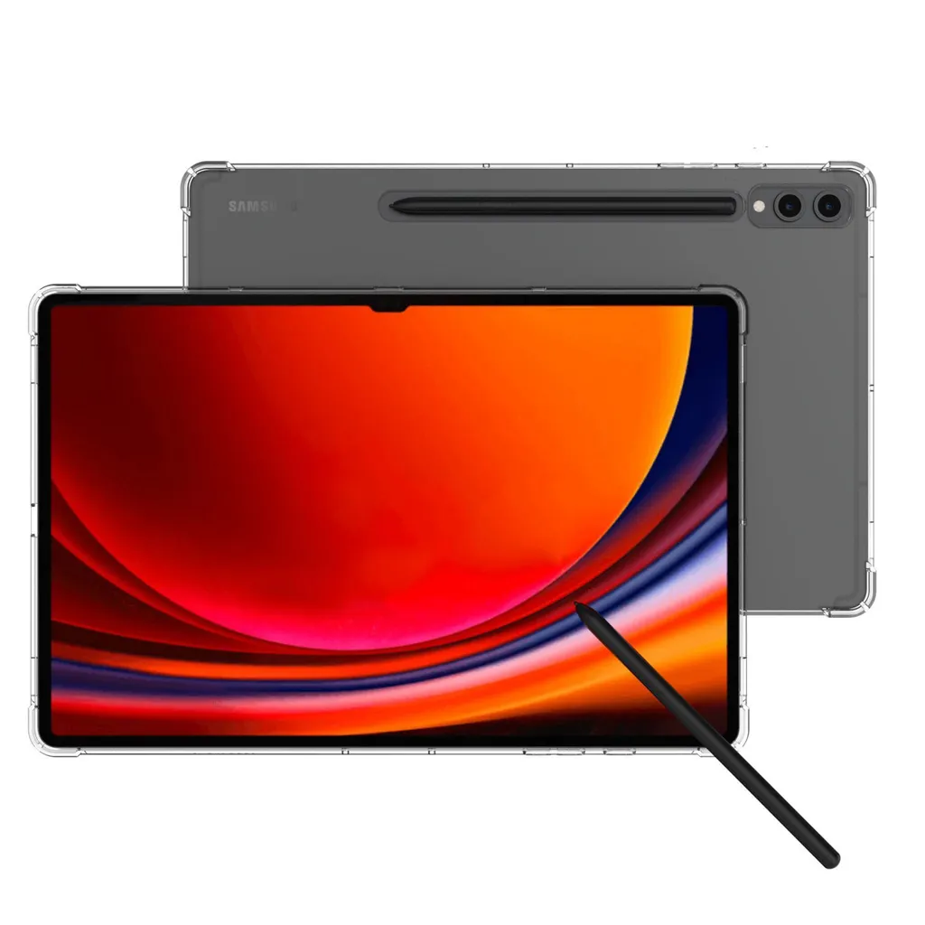 imoshion Custodia protettiva Samsung Galaxy Tab S9 Plus, Samsung Galaxy Tab S10 Plus Custodia Anti Shock Back Cover Custodia per telefono cellulare per Samsung Galaxy Tab S9 Plus, Samsung Galaxy Tab S10 Plus - Trasparente - 2