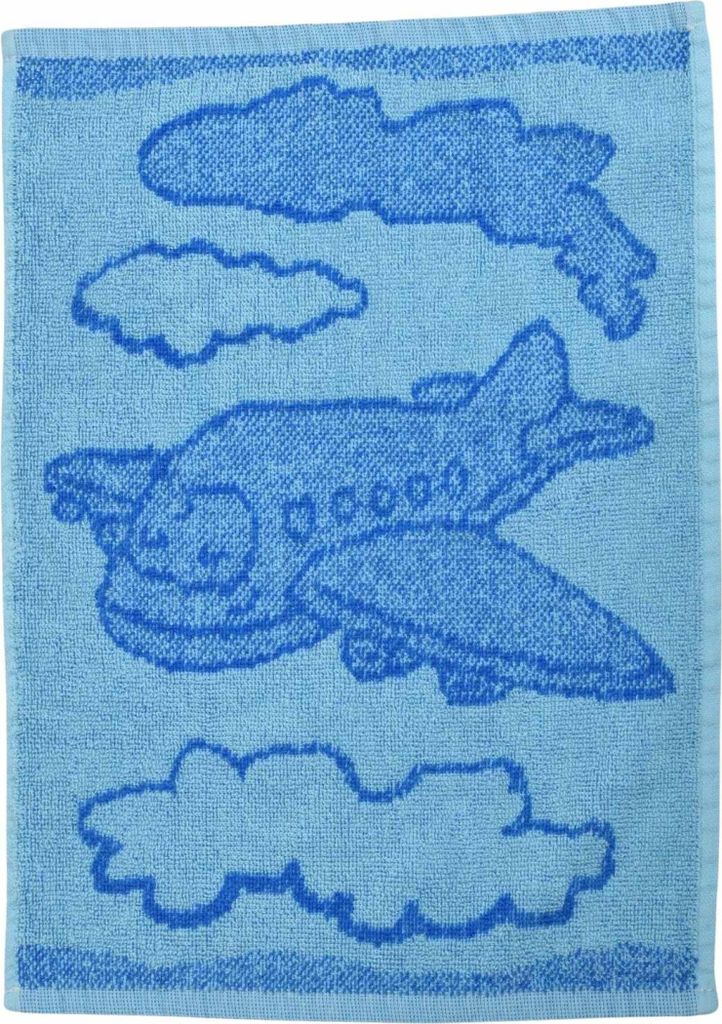 Kinderhandtuch Hobel blau 30x50 cm