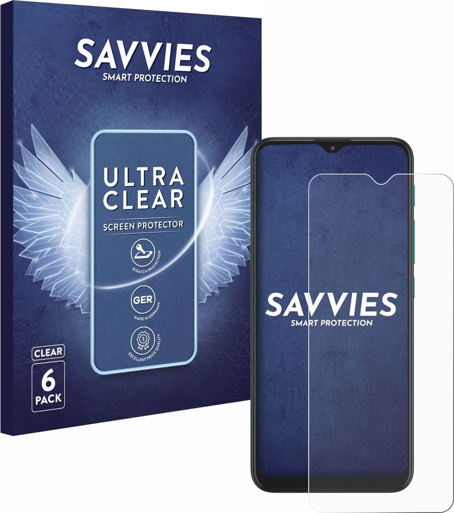6x Für Motorola Moto G9 Play Schutzfolie Savvies Displayschutz Display Schutz Folie Klar Transparent