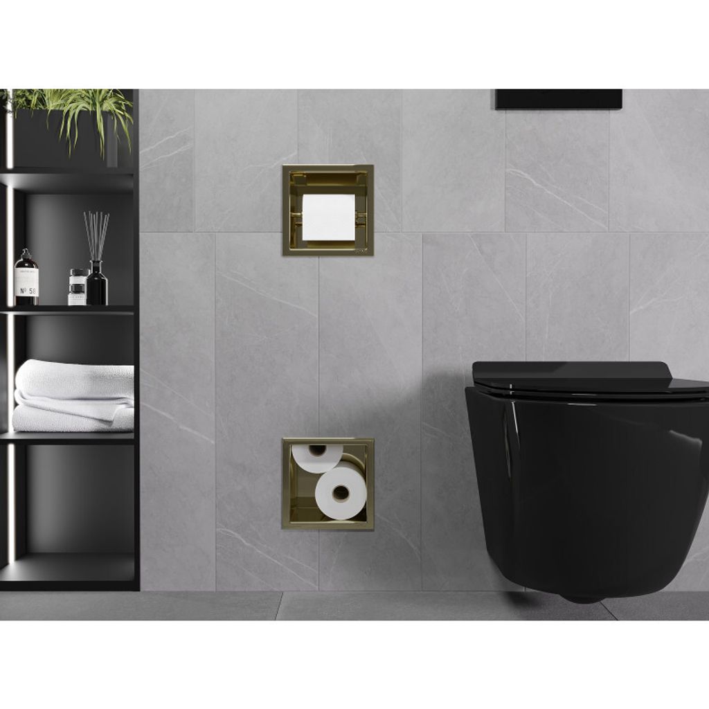 Mexen X-Wall-BP Toilettenpapierhalter mit Aufbewahrung, Produktbild 2