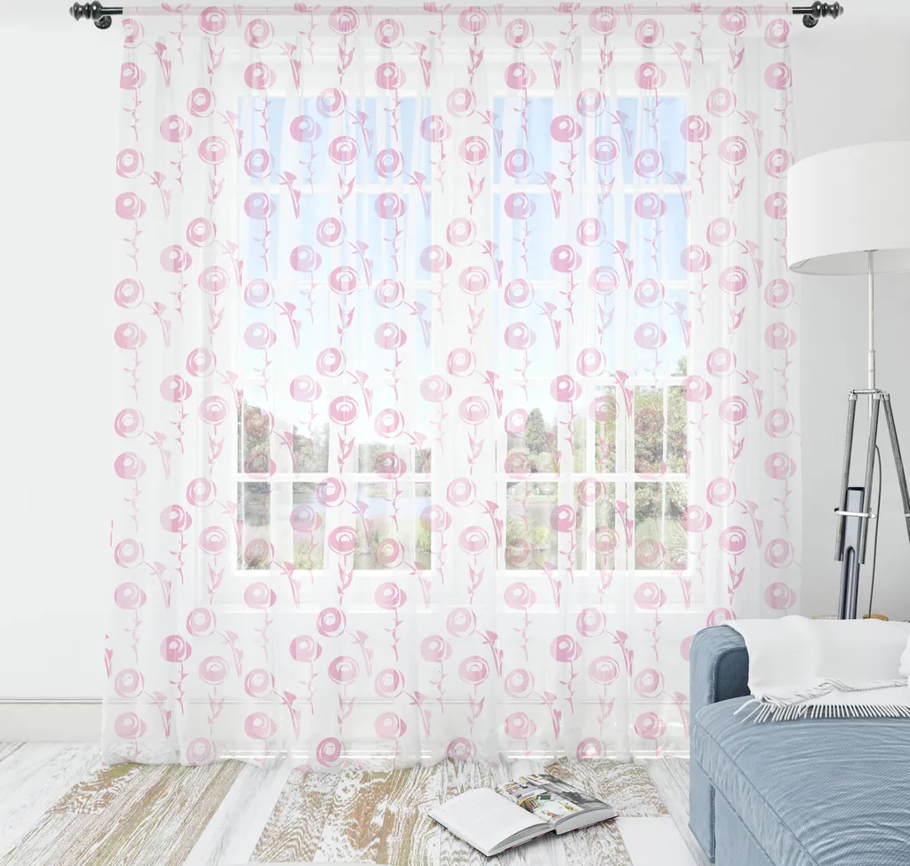 ABAKUHAUS Tovaglia Rettangolare In Poliestere 140x200 Cm: Color Fucsia Marrone, Impermeabile E Antimacchia Per Cucina E Giardino - 3