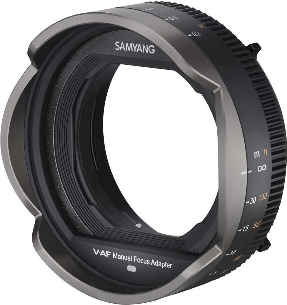 Samyang Adaptateur MF V-AF - Bague de Mise au Point Manuelle pour Vidéo