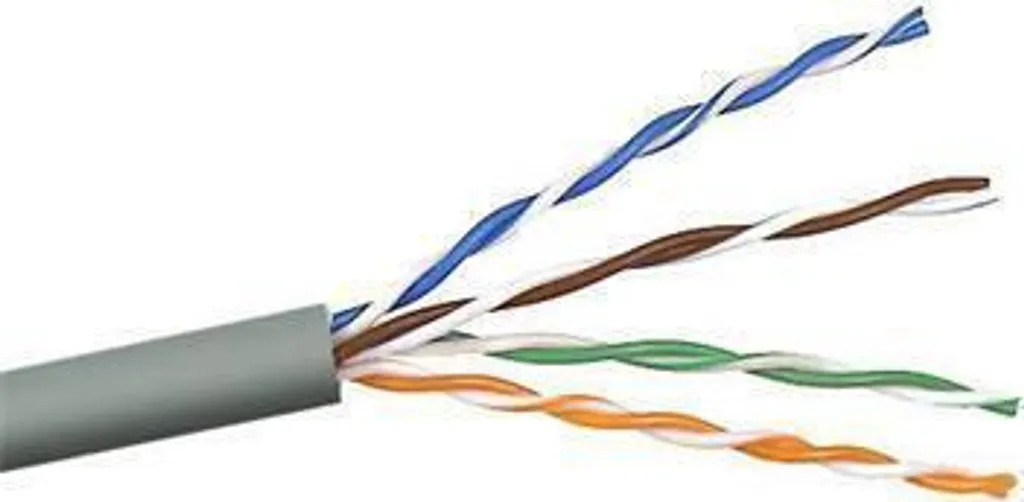 Bobine de câble Ethernet Cat6a 305m UTP Gris ACT EP400B pour installation
