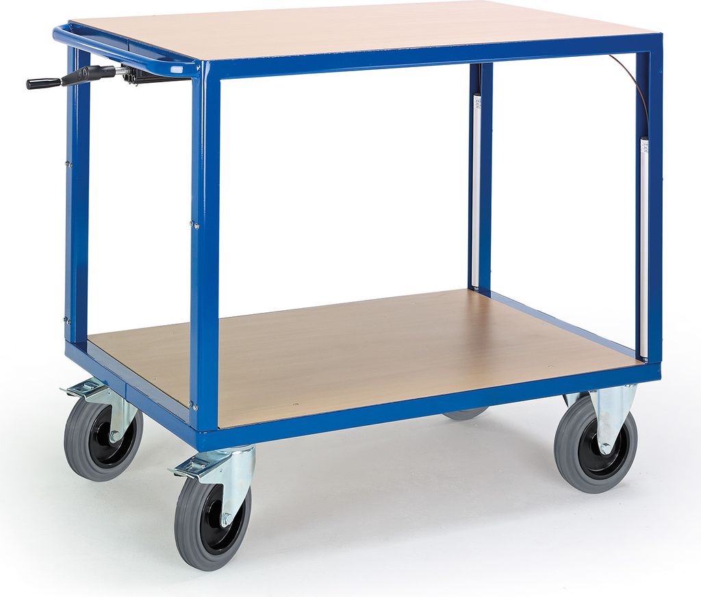 Rollcart Tischwagen 2 Ladeflächen 1090x700 mm Produktbild 