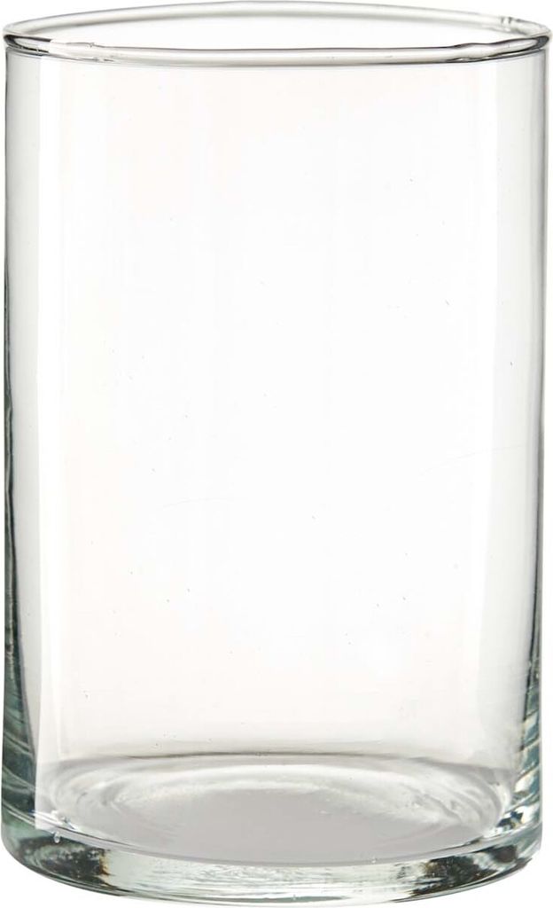 Teelichthalter Dekoglas Vase ZYLINDER H. 15cm D. 10cm Glas Produktbild 