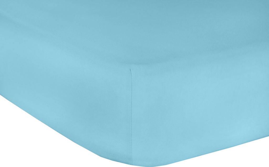 Mr.Sandman Fein Jersey de Luxe Spannbetttuch Petrol 80x200cm 160g/m²