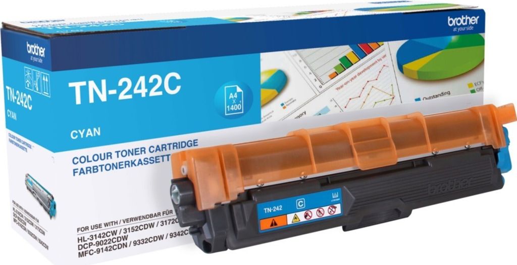 Toner Brother TN-242C  HL-3142/52/72 Produktbild 