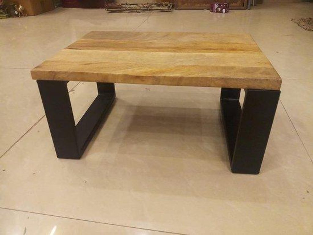 Holzklappleiter Mangoholz 136kg Belastbar Badekammer Fußhocker
