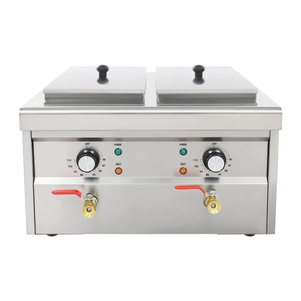 CUISEUR DE PÂTES ÉLECTRIQUE 4 COMPARTIMENTS POUR RESTAURATION - 7