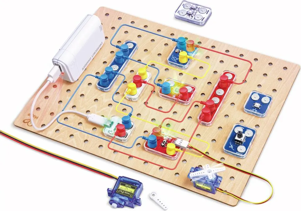 Kit de circuits pour chercheurs Hape : Créativité et science à la maison