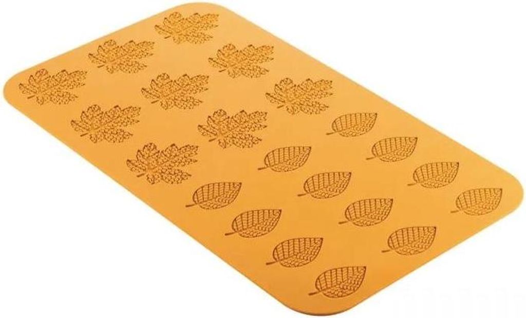 Forma silikonowa na jadalne koronkowe liście zimowe 60 x 37 Zdjęcie produktu 
