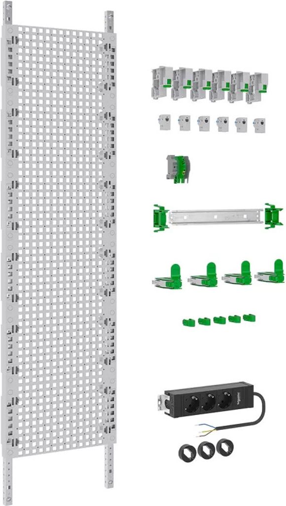 ABN Multimediafeld FB1 BH7 LexCom Home, 6xRJ45 S-One 4xFix Box,5xFix Cable,EU-Steckd. VX17RM8162