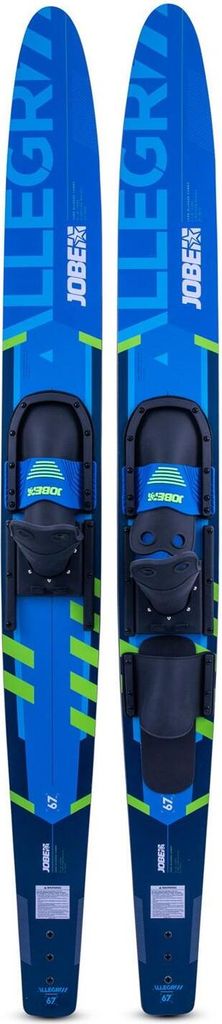 Jobe Allegre Combo Wasserski Wassersport Motorboot Jetski Boot Paarski - Farbe: BLUE (170 cm)