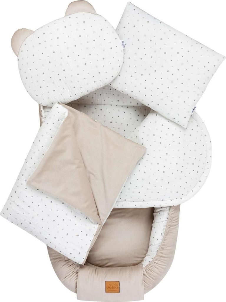 Little Stars Musselin & Ecru Velvet 5-teiliges Set XXL Produktbild 