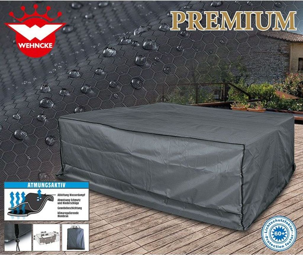 Premium Schutzhülle für Garten Lounge-Möbel 200 x 190 x 90 Produktbild 
