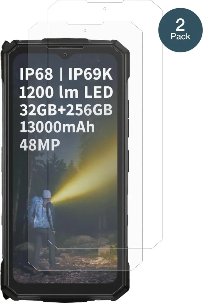 4x Pellicola Protettiva per Doogee Fire 3 Pro Mini Outdoor