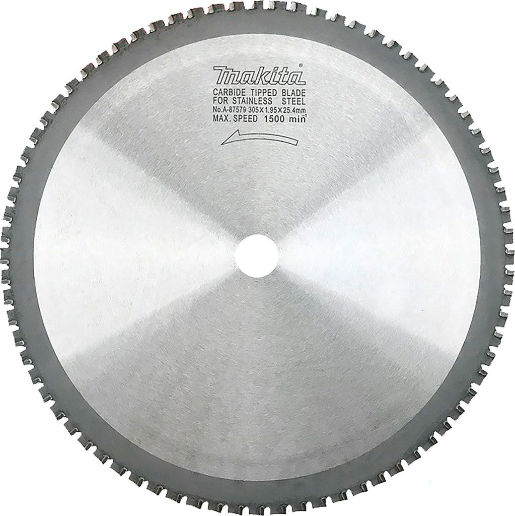 Makita A-87579 Kreissägeblatt TCT 305 x 254 mm 76T Edelstahl