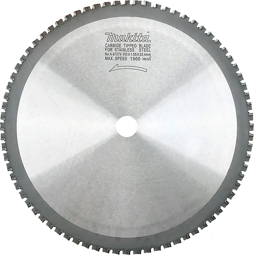 Makita A-87579 Lame Scie Circulaire TCT 305mm 76T pour Acier Inox