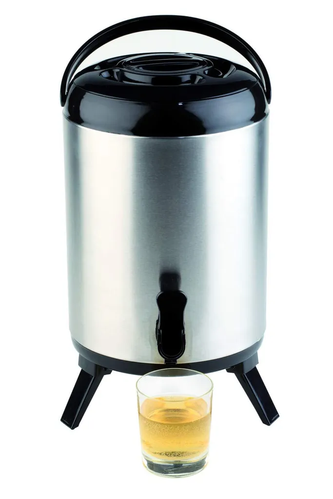 Gardez vos Boissons au Chaud 9,5L - Distributeur Isotherme Anti-Fuite