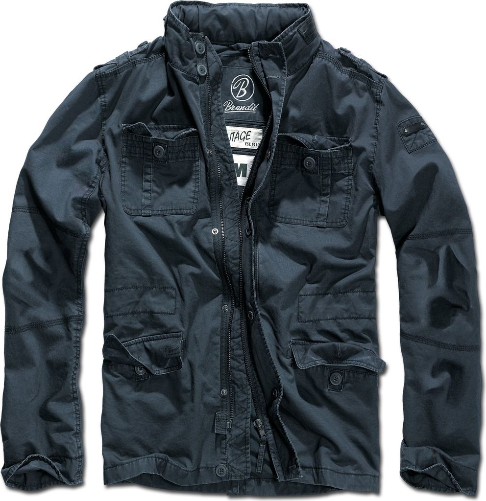Brandit Britannia Jacke Blau L Mann Blau L Produktbild 