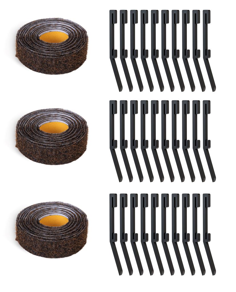 Alberts 3 x Schneckenband mit 30 St. Erdspieß, Schneckenstopp, Schneckenabwehr, Schneckenschutz