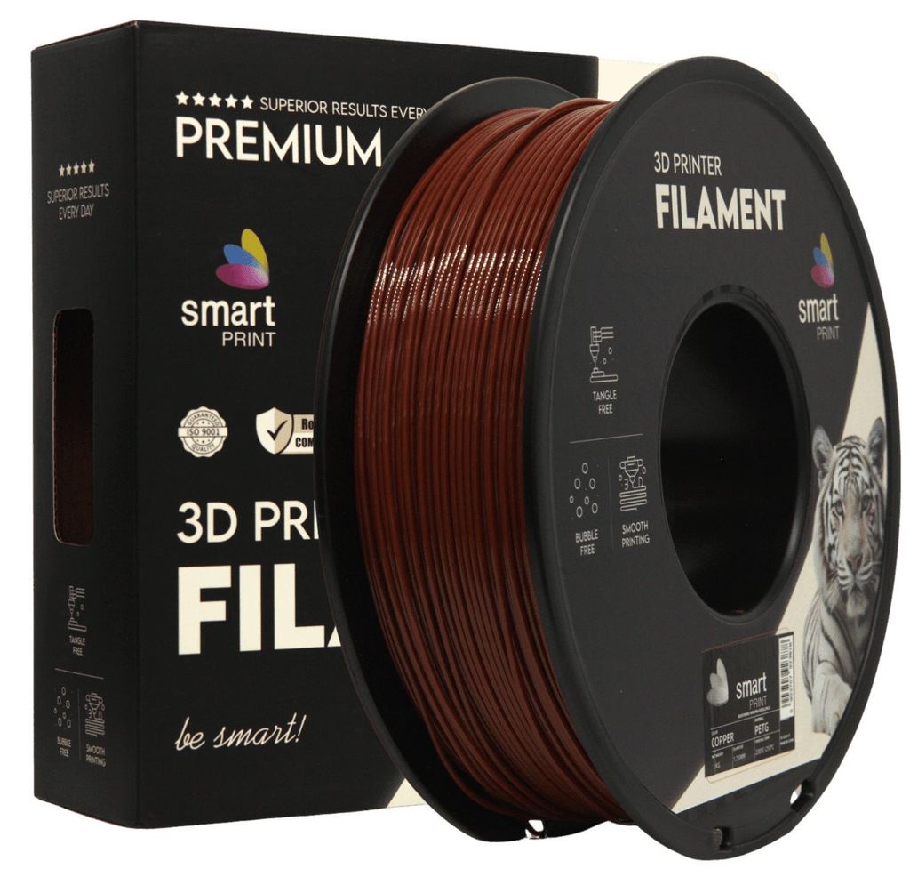 Filament PETG Copper Miedziany Smart Print 1,75mm 1kg do Zdjęcie produktu 