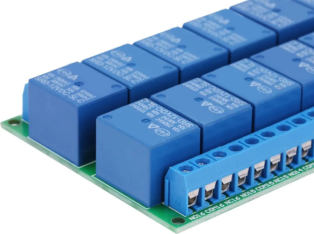 Module de relais Bluetooth 12V carte de commutation 16 voies Android