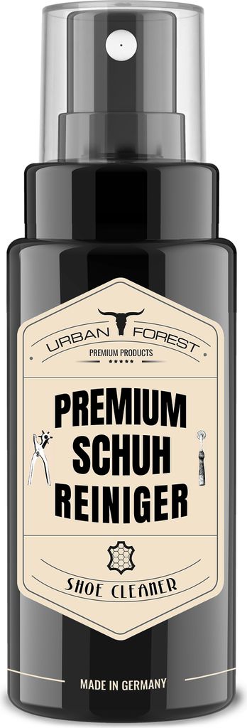 Profi Schuh Reiniger | Professionelle Schuh-Reinigung & Schuh-Pflege | Sneaker Reiniger Leder & Kunstleder | Schuhe reinigen mit Schuhputzmittel 100ml