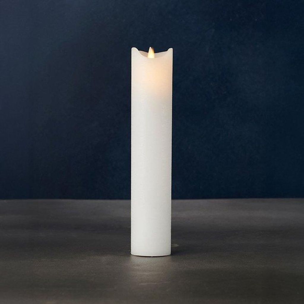 Sirius LED Kerze Sara Exclusive 5 x 25 cm weiß