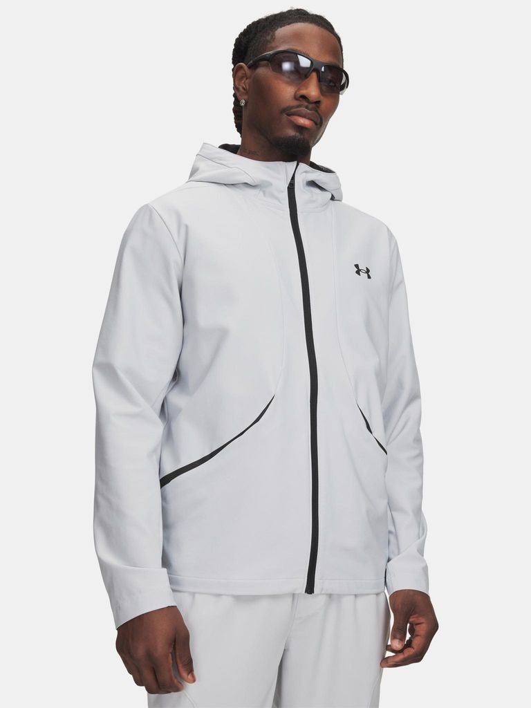 Under Armour UA Unstoppable Webjacke für Herren – Grau SM Produktbild 