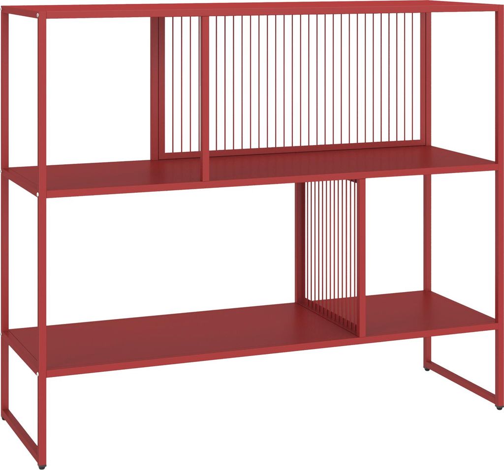 Étagère en métal rouge carmin EMILIA Image du produit 