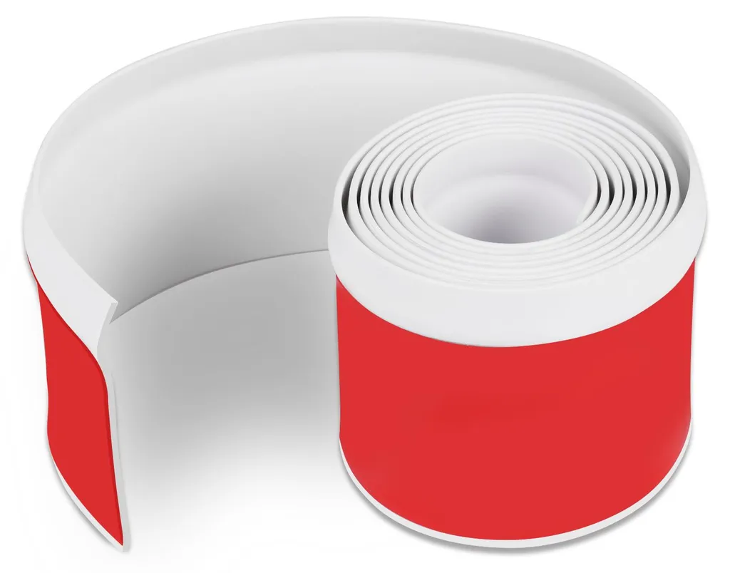 Plinthe souple adhésive en PVC 6m imperméable pour cuisine et salle bain