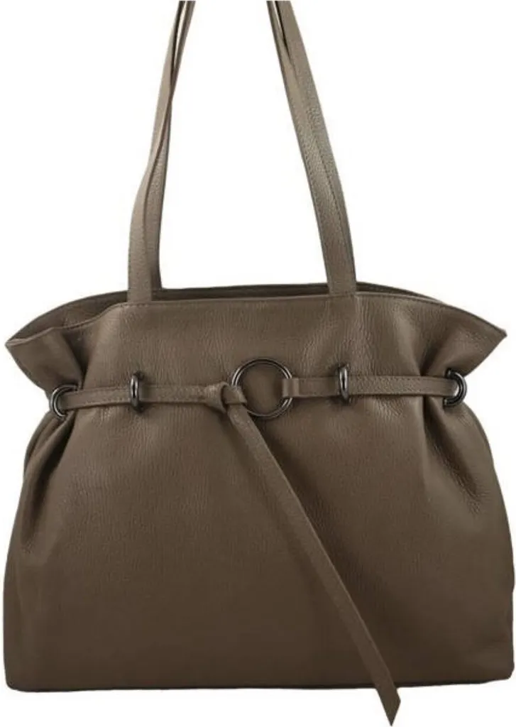Sac en cuir italien Barberini's 920956347 avec finitions artisanales