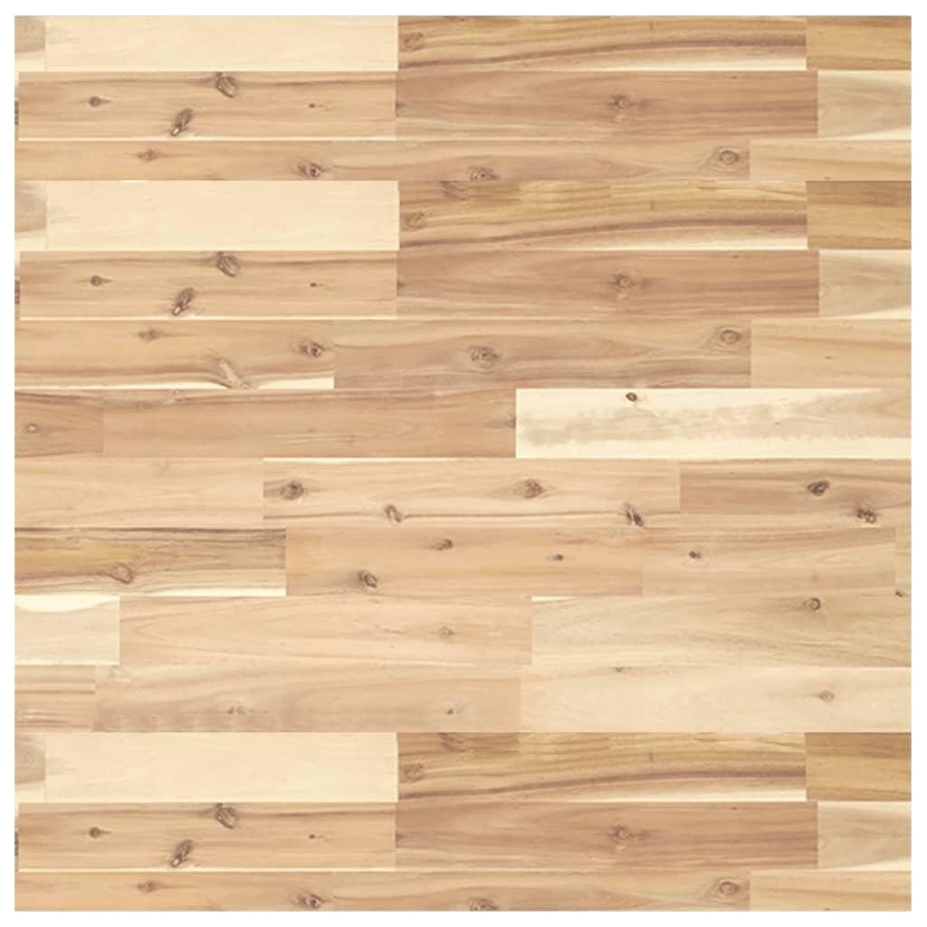 vidaXL Tischplatte Quadratisch 70x70x4 cm Massivholz Akazie