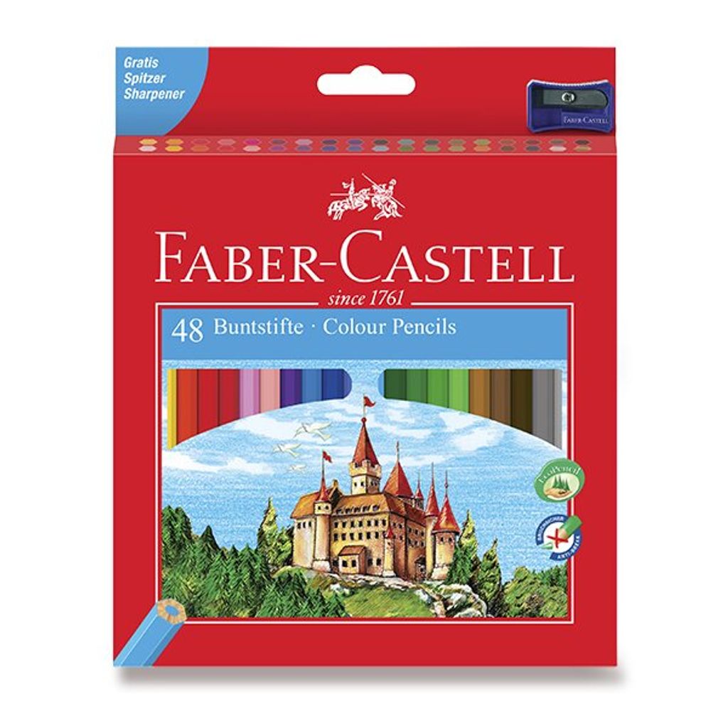 Eberhard Faber Faber-Castell Farbstifte Eco 48er Etui mit Produktbild 