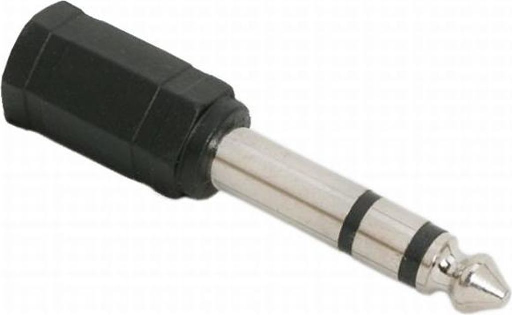 10x Klinkenadapter 3,5 mm auf 6,3 mm Stereo - Klinkenstecker-Konvertierung von klein auf groß - Audioanschluss für Kopfhörer & Audiogeräte - 10...