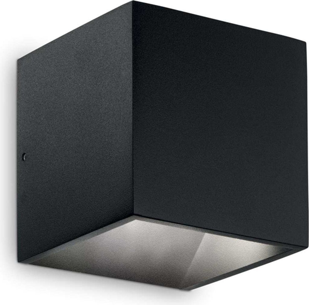 Rubik Modern Aluminium Schwarz Led Wandleuchte 8,5W 3000K Warmes Licht