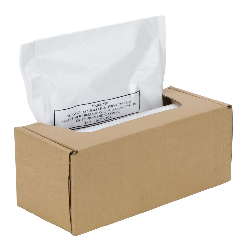 Sacs poubelle Fellowes pour destructeur de documents bureau x50