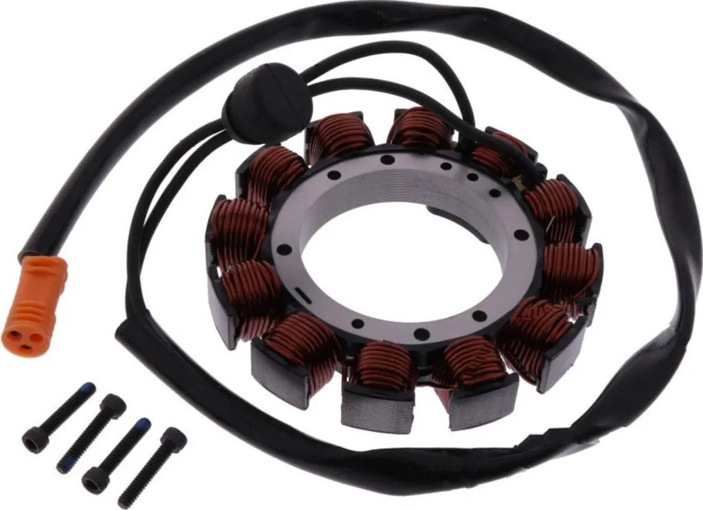 Statore alternatore JMP per Harley Davidson XLH Sportster Hugger 883 / 1000 / 1200 cc anno 1986 - 1990