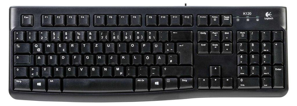 Logitech K120 - Clavier - USB - français Image du produit 