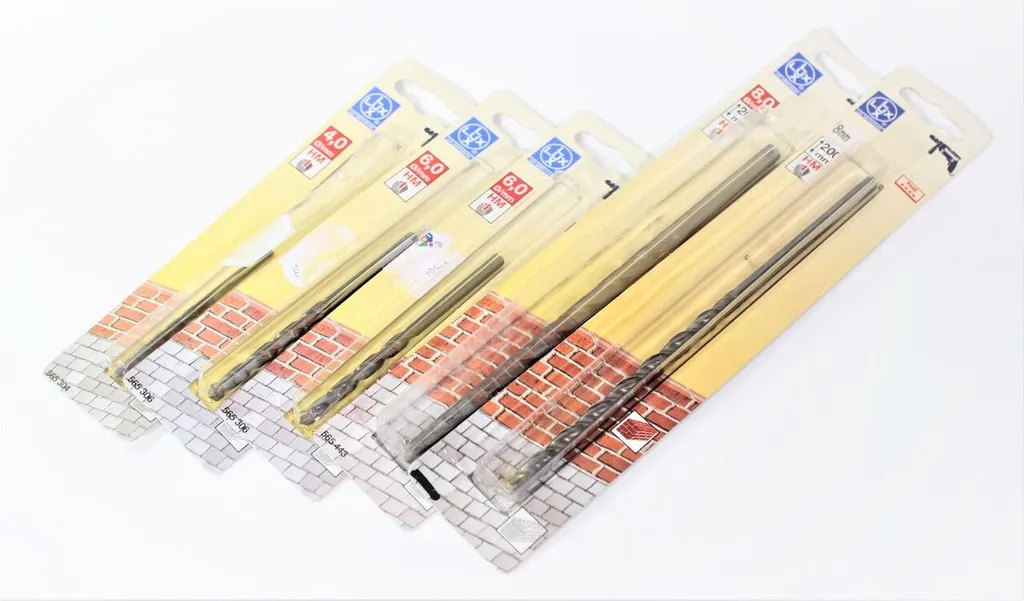 Punte Muro LUX ø4-8mm: Basta Punte Cotte! Set 5pz in Carburo
