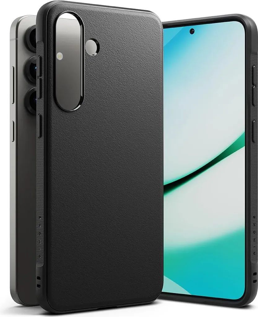 Ringke Onyx Galaxy S25 Nero: Cover Anti-scivolo e Anti-impronta Robustissima