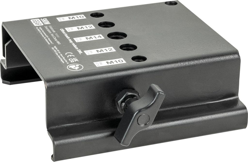 Showgear Tent Clamp Zulässige Nutzlast: 100 kg - Metall - schwarz