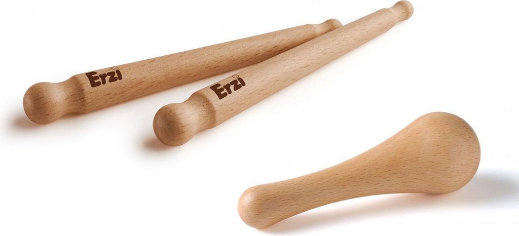 Erzi 3er Set Woodroll Trigger Therapie und Massagestäbchen Produktbild 