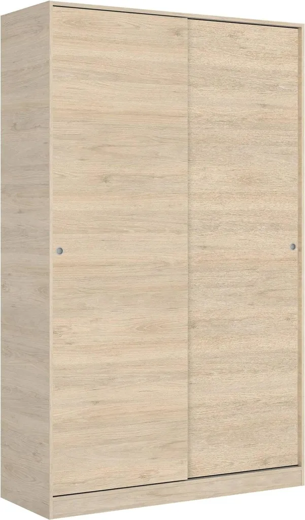 Armoire Dressing 120x204 cm Alyson Chêne Marron pour Gagner de l'Espace