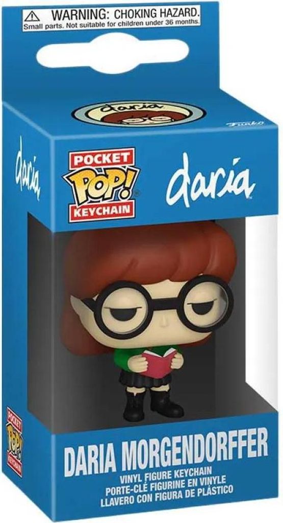 Funko Daria-sleutelhanger, meerkleurig. Meerkleurig, one Productafbeelding 